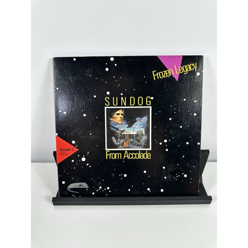 Vintage Apple II Game SUNDOG:‎ FROZEN LEGACY Accolade 1985